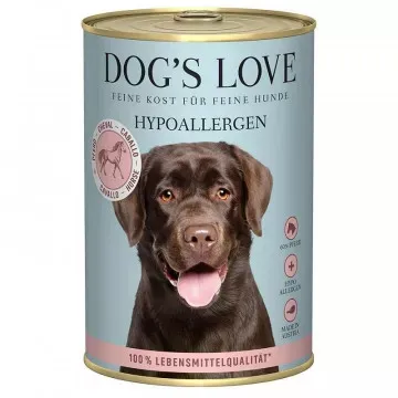 Dog´s Love Lata Hipoalergénica para Perros 400 Gr - Caballo