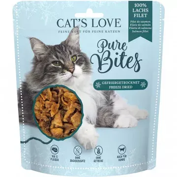 Cat´s Love Snacks para Gatos Monoproteico 50 Gr - Salmón