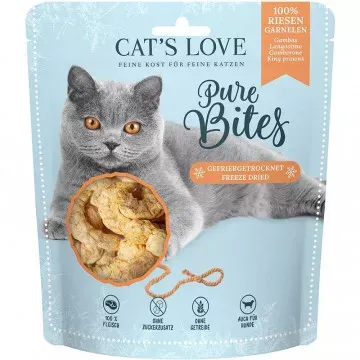 Cat´s Love Snacks para Gatos Monoproteico 25 Gr - Langostino
