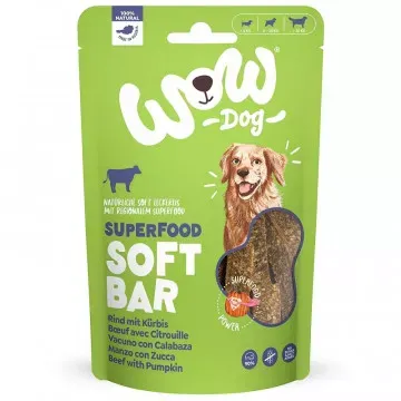 Wow Snacks Barritas de Vacuno con Calabaza para Perros - 150 gr 2