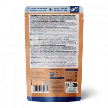 Wow Pate en Sobre de Pollo Y Salmon para Gatos - 125 gr 2