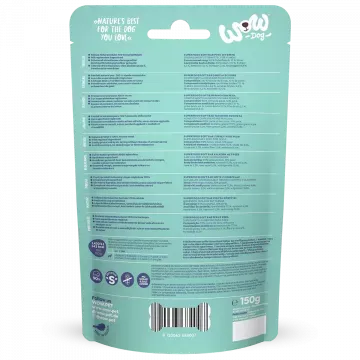 Wow Snacks Barritas de Pavo con Pera para Perros - 150 gr 3