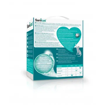 Sanicat Active White Arena Para Gatos Sin Perfume 3