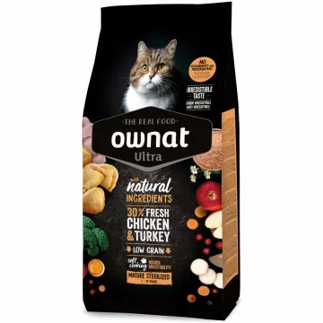 Ownat Cat Ultra Mature Sterilized - 8 kg