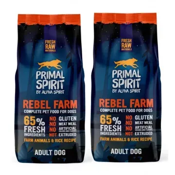 Primal Spirit 65% Rebel Farm - PACK 2 x 12 Kg 2