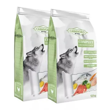 Carnívoro Complet Pollo y Arroz - PACK 2 x 12 Kg 2