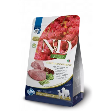 Farmina N&D Quinoa Adult Weight Management Cordero - 2,5 Kg