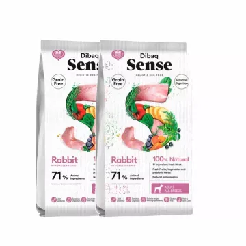 Dibaq Sense Grain Free Conejo - PACK 2 x 10 Kg 2