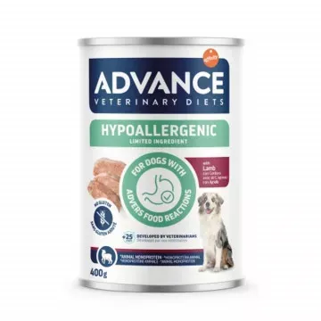 Advance Vet Diets Lata Dog WET Hypoallergenic Lamb - 6 x 400 gr