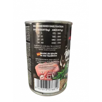 Alpha Spirit Lata Albóndigas de Pavo y Cilantro 400gr - 400 gr 4
