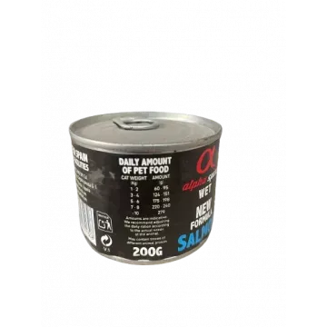 Alpha Spirit Húmedo Lata 200 gr Protein para Gatos - Salmón 4