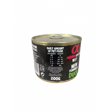 Alpha Spirit Húmedo Lata 200 gr Protein para Gatos - Pato 3