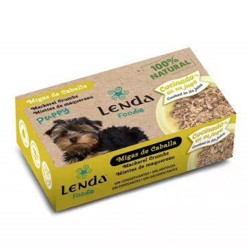 Lenda Foodie Lata Puppy con Migas de Caballa - 120 gr 2