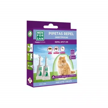 Menforsan pipeta Anti-Insectos gatos 2