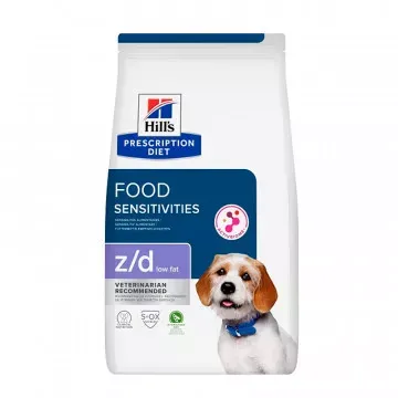 Hill's Prescription Diet Food Sensitivities z/d Low Fat para Perros - 10 Kg