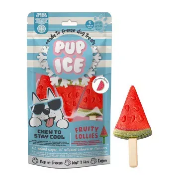 Pup Ice Snacks Helado Fruity de Sandía 3 unds - 90 gr 2