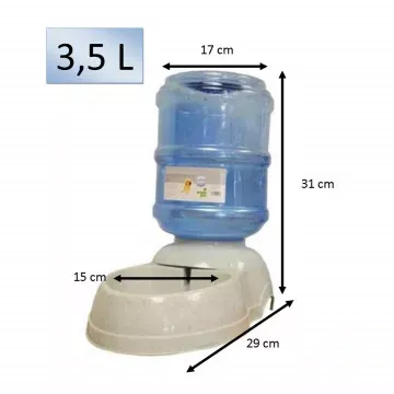 Wuapu Dispensador de Agua para Perros y Gatos 3