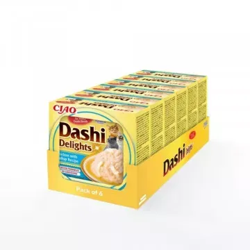 Churu Cat Dashi Pollo con vieira - 6 x 70 gr 3