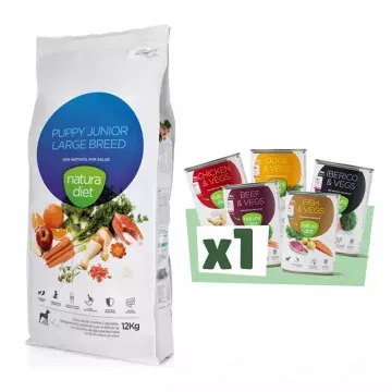 Natura Diet Puppy Junior Large Breed - 12 Kg 2