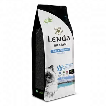Lenda Adult Cat Light & Sterilized Grain Free - 7 Kg 2