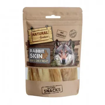 Natural Greatness Snacks Only Meat Rabbit Skin - 70 gr 2