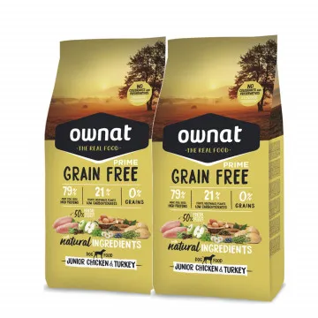 Ownat Prime Grain Free Junior Chicken & Turkey - PACK 2 x 12 Kg 2