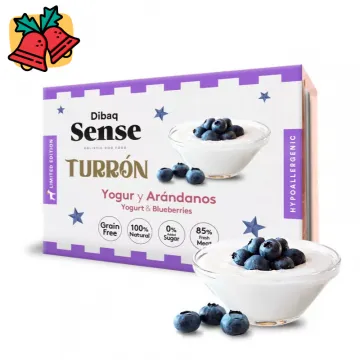 Dibaq Sense Dog Turrón de Yogurt y Arándanos - 185 gr