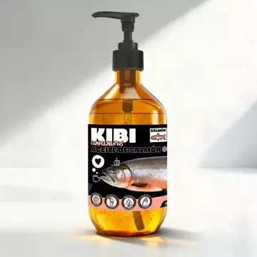KIBI Aceite de Salmón Para Perros y Gatos 3