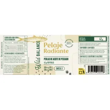 Wild Balance PERLAS OMEGA 3 para perros y gatos 9