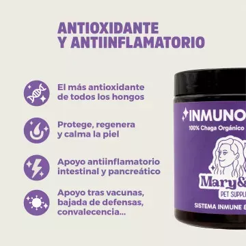 Nevanto Mary & Trufa InmunoChaga Sistema Inmune y Antioxidante - 75 gr 3