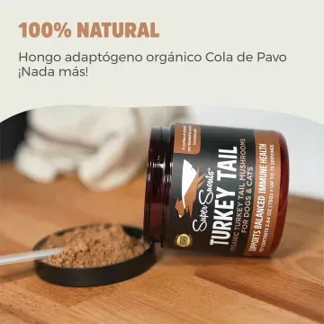 Nevanto Super Snouts Turkey Tail Sistema Inmune - 75 gr 6