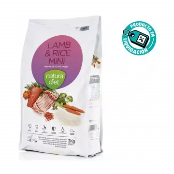 Natura Diet Lamb & Rice Mini - 3 Kg 2