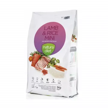 Natura Diet Lamb & Rice Mini - 3 Kg 3