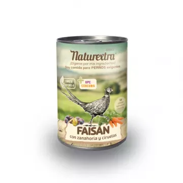 Naturextra comida húmeda para perros de faisán - 400 gr 2