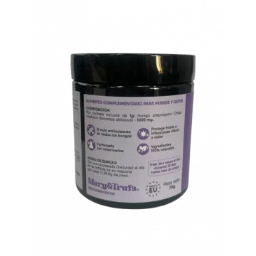 Nevanto Mary & Trufa InmunoChaga Sistema Inmune y Antioxidante - 75 gr 6