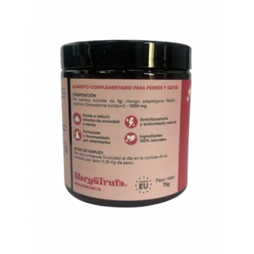 Nevanto Mary & Trufa Reishi Longevity Refuerzo Sistema Inmune Senior - 75 gr 3