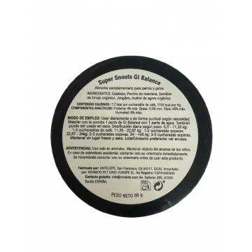 Nevanto Super Snouts GI Balance Prebiótico - 88 gr 4