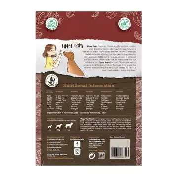 Tippy Taps Snack de Coco para Perros - 100 gr 4