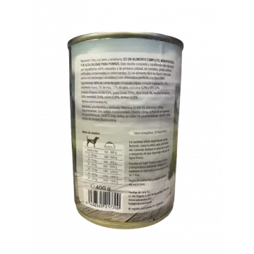 Naturextra comida húmeda para perros de Pato - 400 gr 3