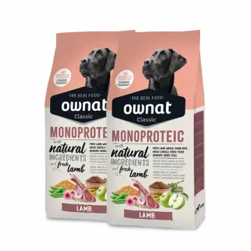 Ownat Classic Monoproteic Lamb - Pack 2 x 12 Kg 2