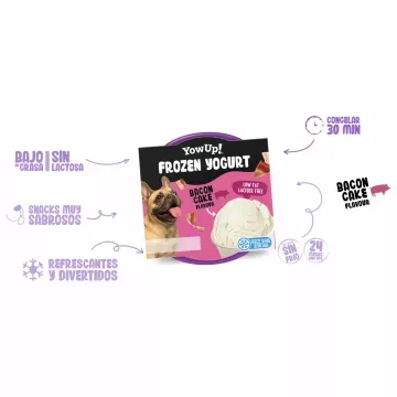 YowUp! Yogurt Helado Tarta de Bacon Para Perros - 110 gr 3