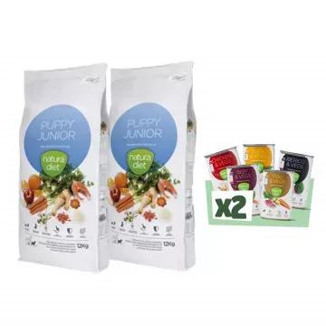 Natura Diet Puppy Junior - PACK 2 x 12 Kg 2