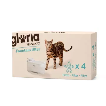 Gloria Filtro para fuente de gato de 2,5 L 2