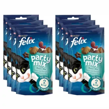 Felix Party Mix Snacks Pack 8 x 60 gr - Ocean Mix 2