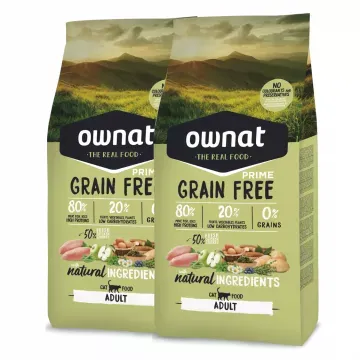 Ownat Cat Prime Grain Free Adult Chicken & Turkey - Pack 2 x 8 Kg 2