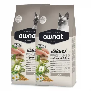 Ownat Cat Classic Light - Pack 2 x 4 Kg 2