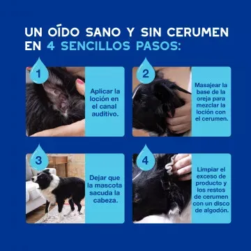 Douxo Spa Limpiador Auricular para Perros y Gatos 7