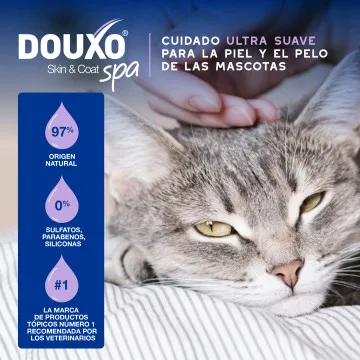Douxo Spa Mousse de Limpieza sin Estrés para Gatos 4