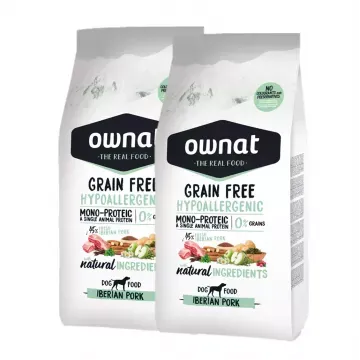 Ownat Prime Grain Free Hypo Iberian Pork - Pack 2 x 12 Kg 2