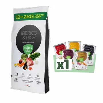 Natura Diet Iberico & Arroz - 12 + 2 Kg 2